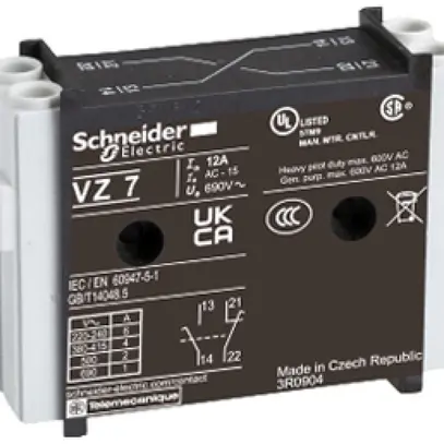 Contatto ausiliare Schneider Electric 1Ch 1R 6A 230V 