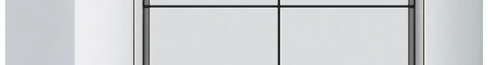 Poussoir KNX AP KAL 6×touches 6×points actionnables LED blanc 