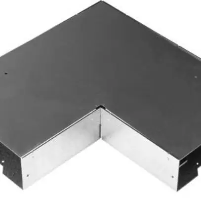 Flachwinkel Hager innen/aussen für BKB 85×150mm 