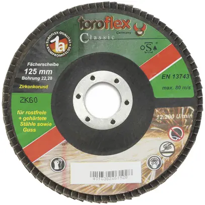 Disco abrasivo CIMCO per acciai Ø125mm grano 60 