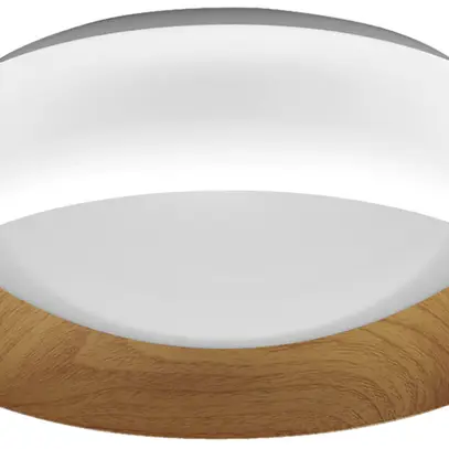 LED-Deckenleuchte LEDVANCE Orbis Livia 16W 750lm 830 Ø300×95mm weiss/Holz 