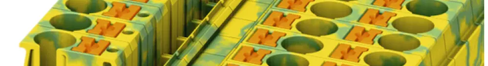 Morsetto di protez.0.5…10mm² con.Push-in verde/giallo PT 6-TWIN-PE 
