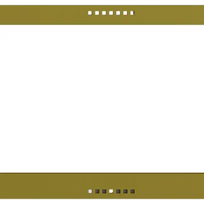 Frontplatte EDIZIOdue für KNX-Panel 7" olive 
