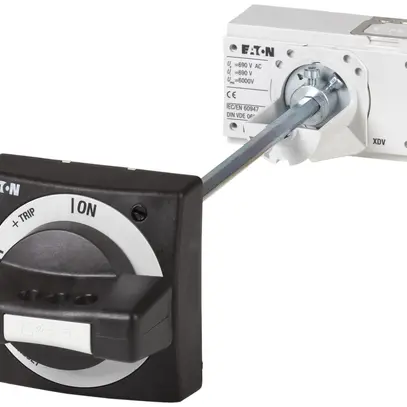 Manette rotative ETN NZM1-XTVDV verrouillable gris/noir 