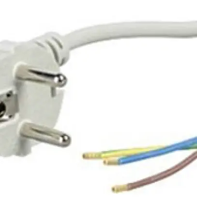 Cavo di raccordo DOTLUX 10A 220…250V 3 poli spina (tipo F) Ø6mm 1.8m grigio 