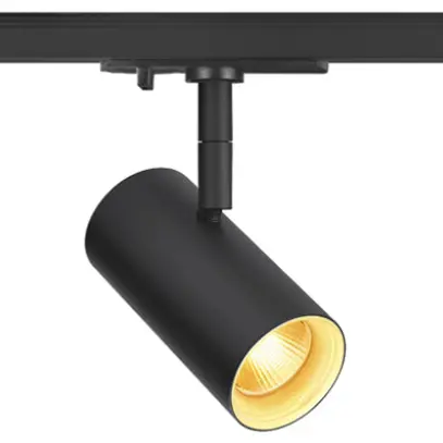 Projecteur LED SLV NOBLO SPOT PHASE 6W 750lm 930 32° VAR 1ph Ø50mm noir 