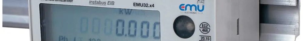 Compteur d'énergie 3…4L EMU32. X4 63A 