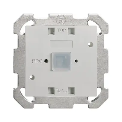 Poussoir KNX EDIZIOdue elegance BSM RGB, avec capteur de température 1-fois 