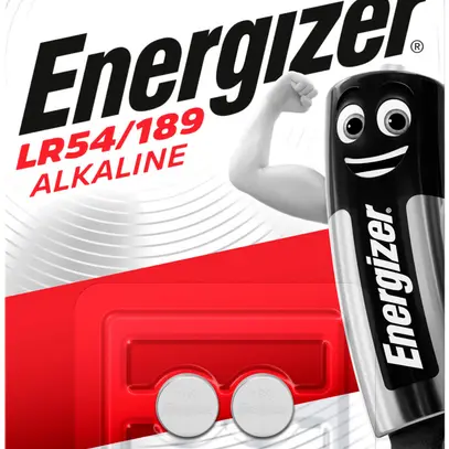Pila bottone alcalina Energizer LR54 1.5V blister a 2pezzi 