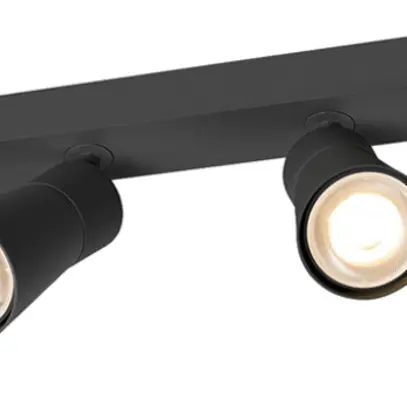 Spot SLV PURI 2.0 Cone CW GU10 4×6W VAR 365×42×138mm noir 
