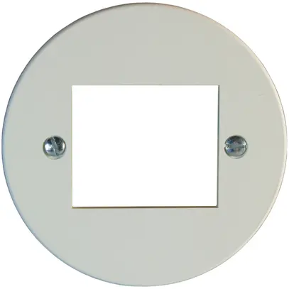 Disco frontale 58/4×RJ45 bianco 