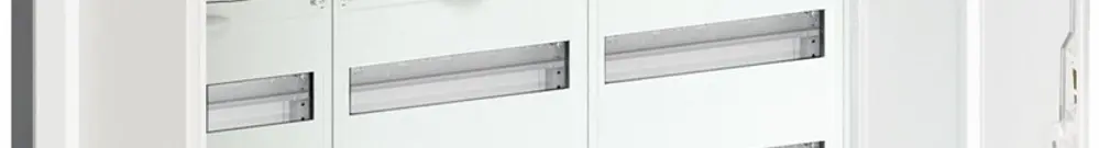 Distributore INC Hager univers 7-file 255UM porta IP30 800×1100×110mm 