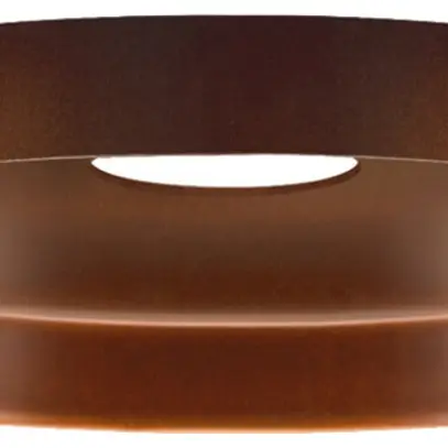 Abat-jour SLV LALU PLATE acier Ø150×15mm bronze à teinte unie 