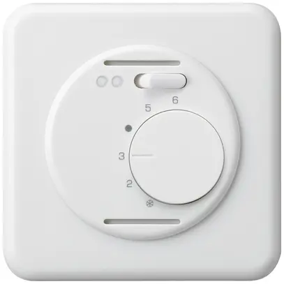 Termostato ambiente INC BASICO bianco per riscaldamento pavimento 
