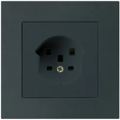 Prise ENC HA kallysto.pro type 25 avec bornes enfichables noir 