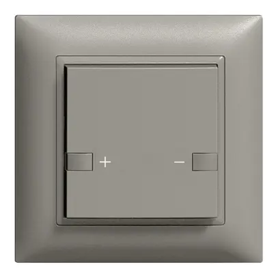 UP-Universaldimmer ZEP 1K/1T Hauptstelle EDIZIOdue dunkelgrau 