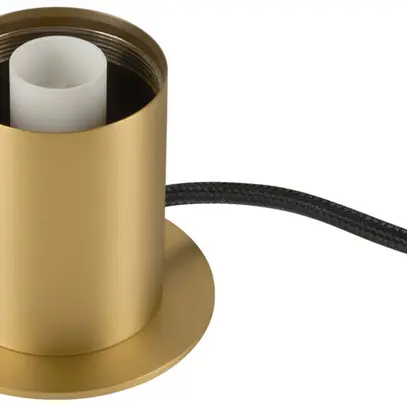 Luminaire de table SLV VARYT E14 1×6W interrupteur Ø90×90mm laiton 
