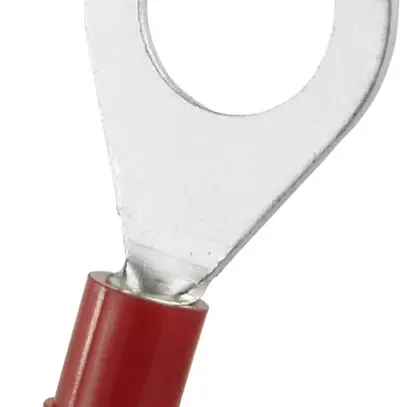 Capocorda a compressione Ferratec forma anulare M3 PC 0.5…1mm² rosso 