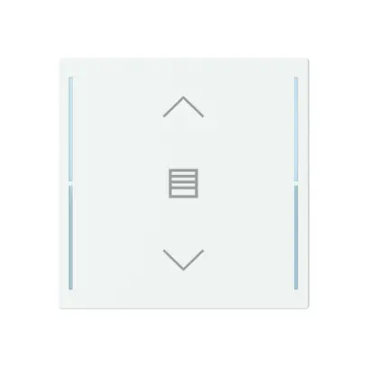 Copertura di pulsante ABB SIDUS touch 1-volta "bilico-persiana" bianco 