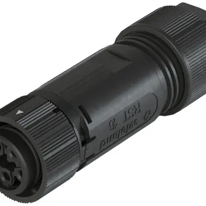 Presa Wieland RST16I5 S B1 ZT5 SW, 5L 250V/400V 16A, nero 