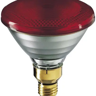 Lampada IR E27 240V 175W rosso 