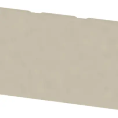 Paroi de fermeture/intermédiaire Weidmüller ZAP/TW ZDU1.5/4AN 75.5×28.9mm beige 