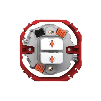 Interrupteur pour stores Feller SNAPFIX® 10A 250V 2 touches 1 canal 