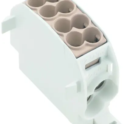Bloc répartiteur Weidmüller WPD 101 2×25/2×16 1L connexion à vis TS35 brun 