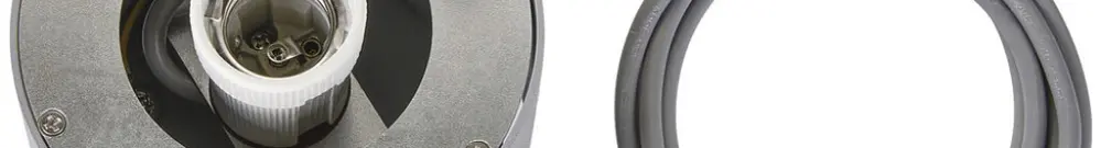 Lampadario SLV PARA DOME E27 max. 150W grigio, schermo da ordinare separatamente 