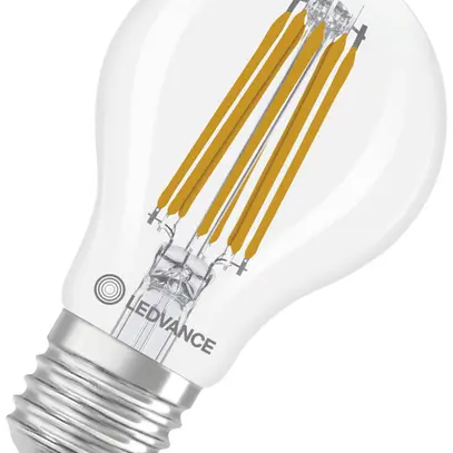 Lampada LED LEDVANCE CLASSIC A E27 7.2W 1521lm 827 REG tipo A chiaro Ø60×105mm 