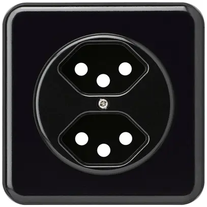 Kit frontale INC basico 2×tipo 13 nero 86×86mm 