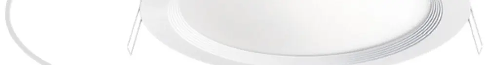 Downlight LED ESYLUX ELSA-2 Ø240 ON/OFF 18W 3000K, 1750lm, blanc 
