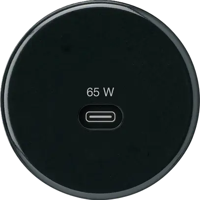 Prise de charge USB Hager basico type C 65W 3250mA noir 