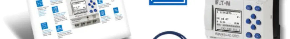 Pacco di avvio ETN con EASY-E4-AC-12RC1, cavo patch e licenza software 