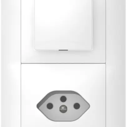 Combinazione INC SIDUS 2×1 3/1L+T13 bianco lucido 