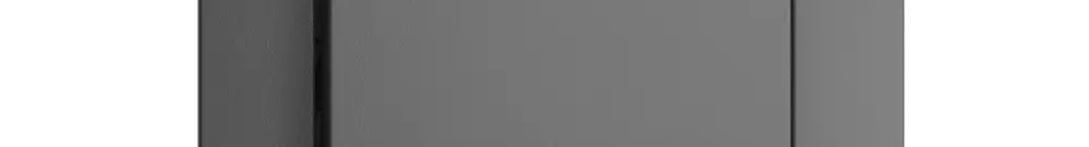 Kit frontale EDIZIOdue grigio scuro, 60×60mm per interr. pulsante 