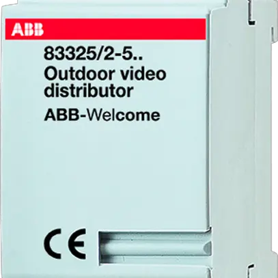 Distributeur vidéo AMD ABB-Welcome pour utilisation ext. 