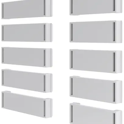 Pince de câble PrismaSeT XL pour goulotte de câble pour boîtier 210mm 10 pièces 