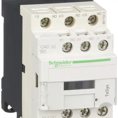 Contattore ausiliare TeSys CAD32BD 24VDC 3Ch+2R 