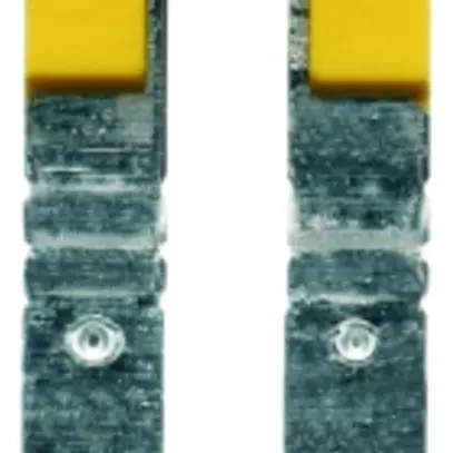 Connessione trasversale WM ZQV 2.5/2 inserito 2L 5.1mm isolato 24A giallo 