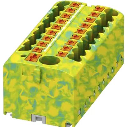 Blocco di distribuzione PX PTFIX 6/18X2,5 GNYE 