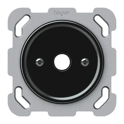 Scatola di derivazione INC origin foro Ø 11mm 77×77mm nero 