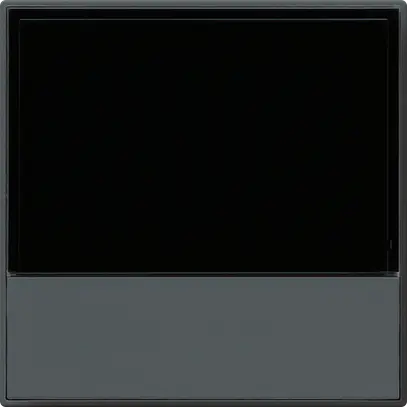 Thermostat d'ambiance ENC kallysto A KNX s/e-link avec touches anthracite 