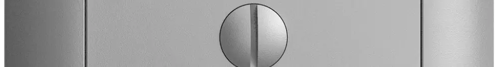 Plaque d'obturation EDIZIOdue silver 