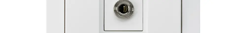 Presa di raccordo kallysto A Jack Connector 3.5mm bianco 