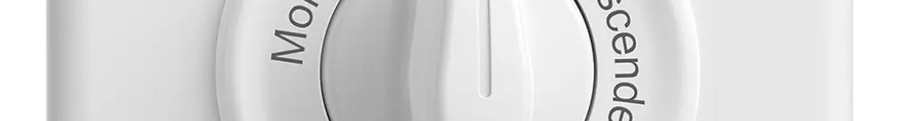 Kit frontale Monter->I<- Descendre STANDARDdue 90×90mm bianco 
