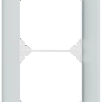 Telaio di copertura INC EDIZIO.liv prestige SNAPFIX® 2×1/1×2 154×94mm sp 