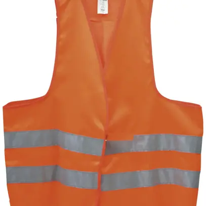 Gilet ad alta visibilità CIMCO arancione brillante 
