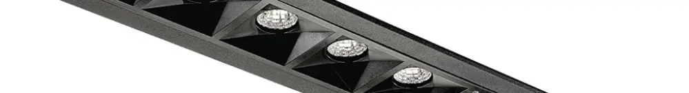 Plafoniera LED INS SG Inspire 15W 1080lm 927…965 REG 303×62mm nero 