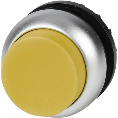 Pulsante luminoso ETN RMQ alto giallo, permanente, anel.cro 